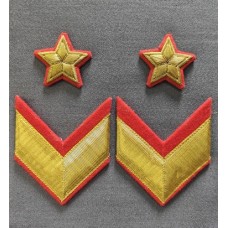 Нарукавные знаки воинского различия ГЕНЕРАЛА АРМИИ,  Красной Армии, обр.1940 г.